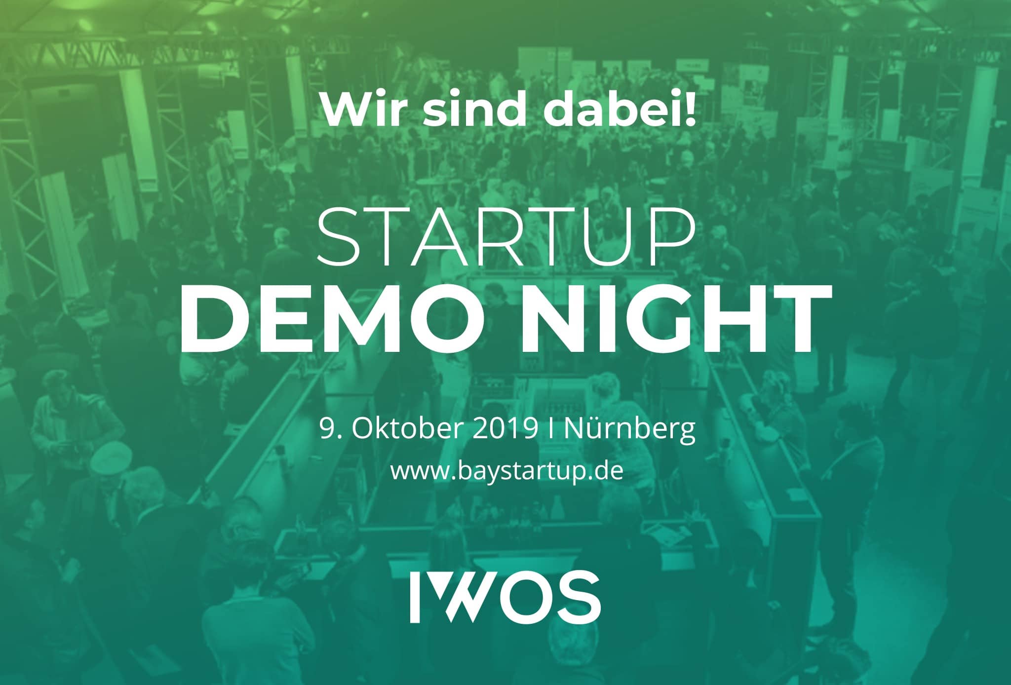 Startup Demo Night am 09.10.2019 in Nürnberg